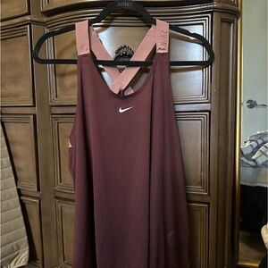 Nike Maroon Athletic Tank